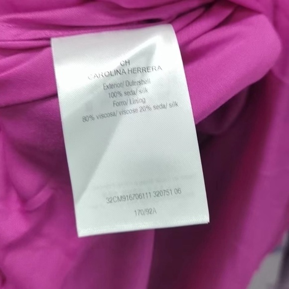 Carolina Herrera Azalea Organza Shirt Dress without GREEN TIE - Picture 7 of 11